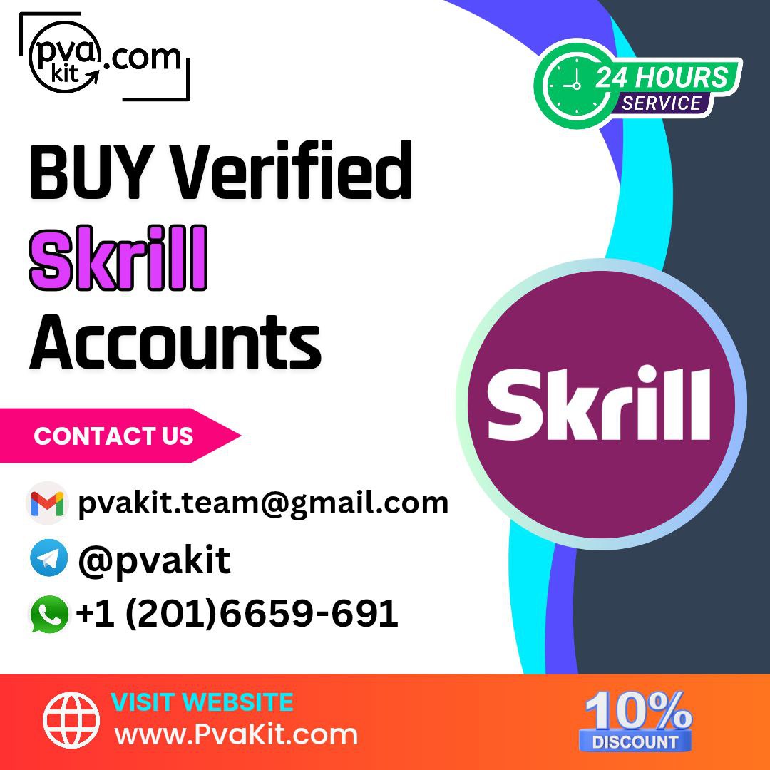 Buy Verified Skrill Accounts